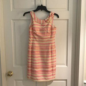 Pink and Gold Lilly Pulitzer Dress